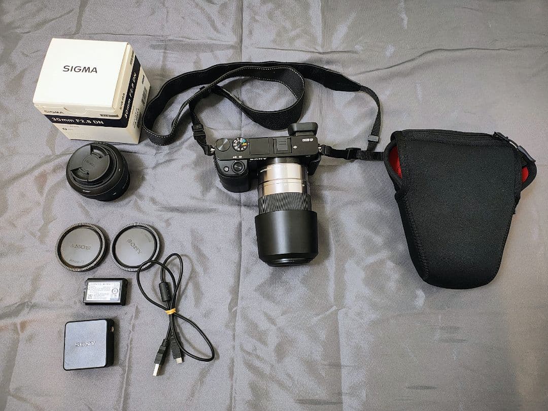 SONY α6000 + レンズ2種類 セット