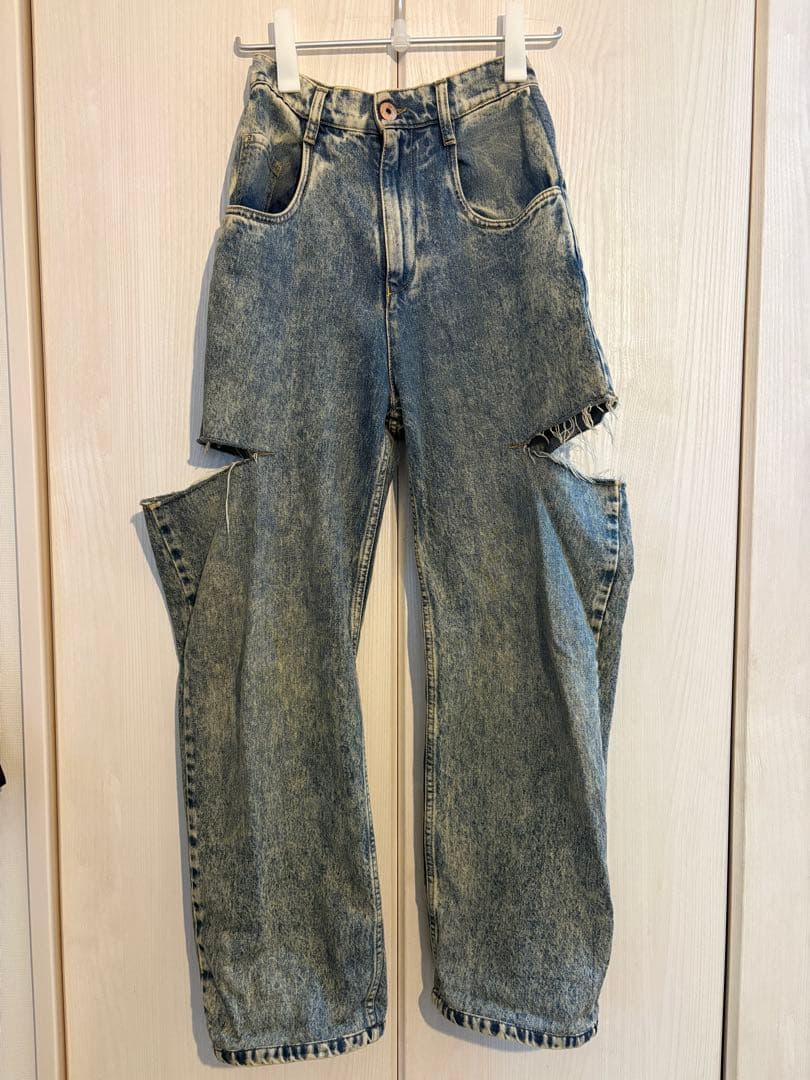 Maison Margiela メゾンマルジェラ　Thigh Slit ジーンズ