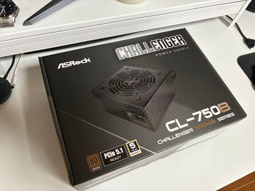 電源ユニット ASRock CL-750B Challenger Bronze 750W