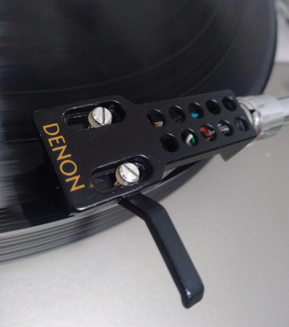 デノン MCカートリッジ DL-103 ヘッドシェル付き 音質特に優れています