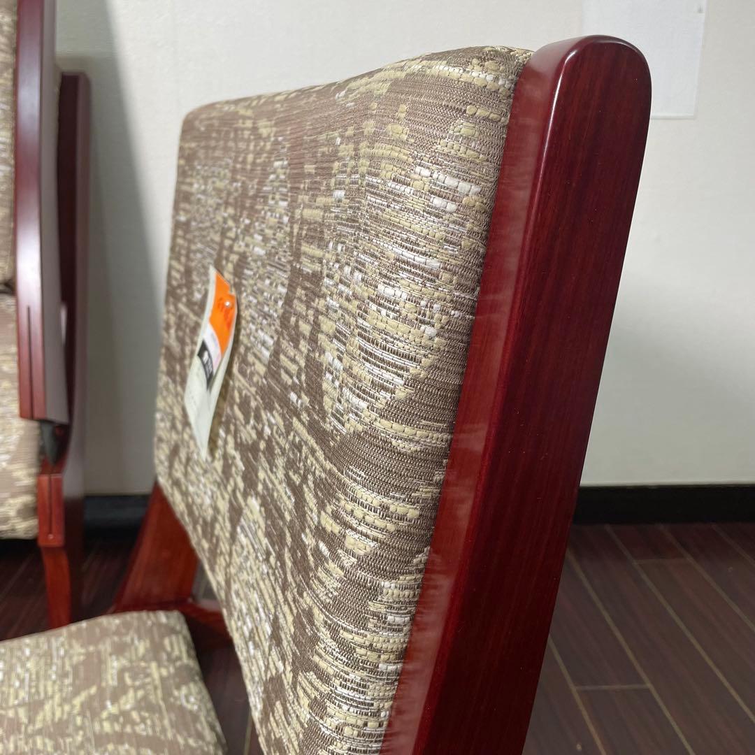 みぃ様 デッドストック 未使用 カリモク 折り畳み 座椅子 2脚セット 和モダン