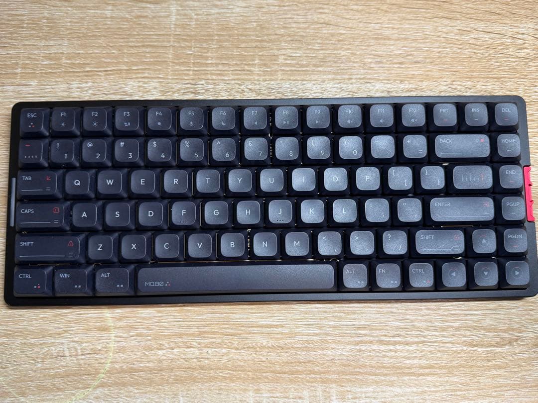 IQUNIX MQ80 Black ロープロファイルキーボード　フルセット