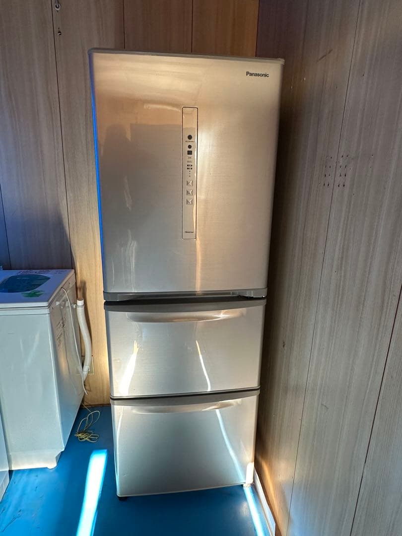 もちろん山口 Panasonic NR-C341C-N 冷蔵庫 335L