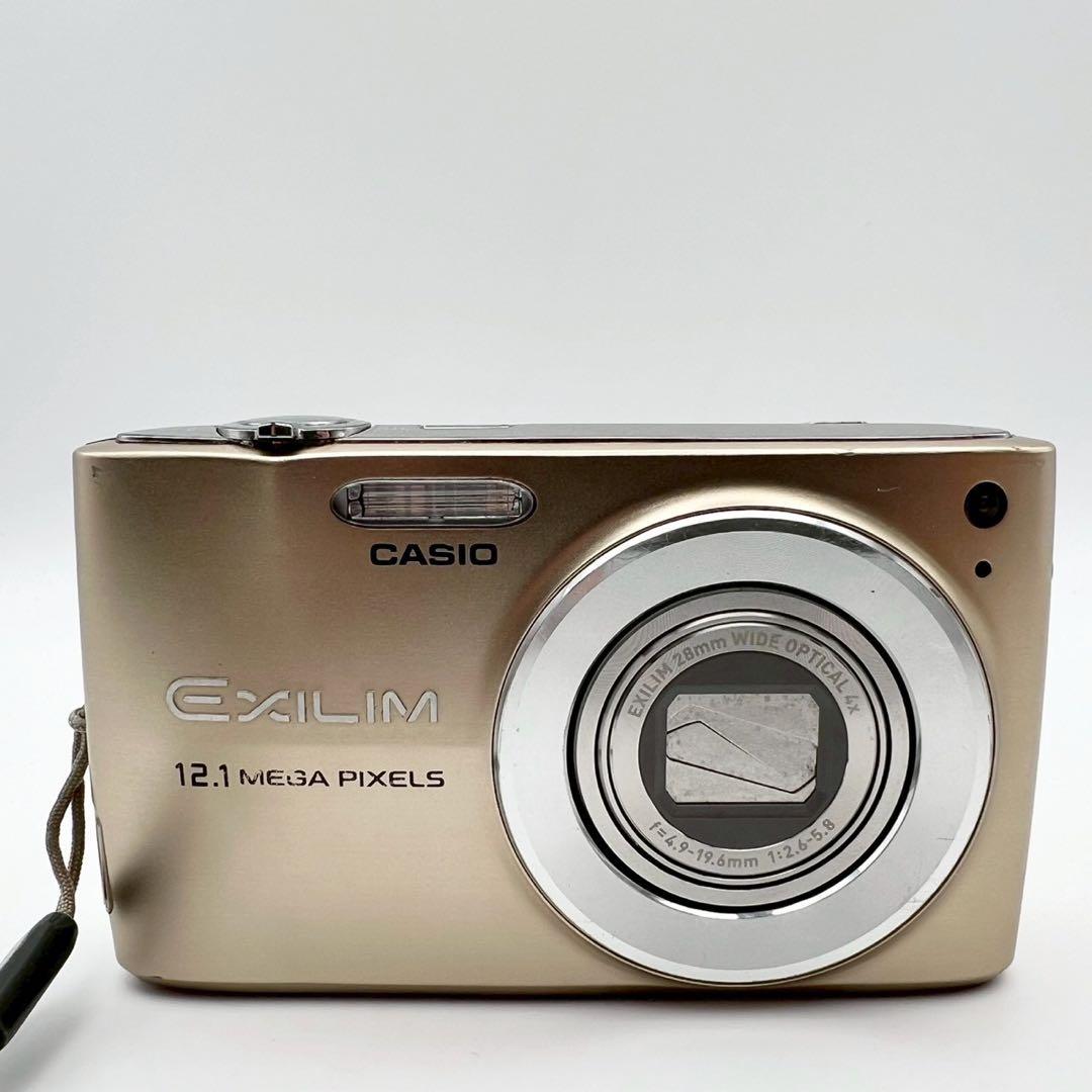 【完動品】CASIO EXILIM EX-Z400 コンデジ ゴールド 動作確認