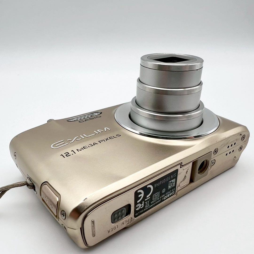 【完動品】CASIO EXILIM EX-Z400 コンデジ ゴールド 動作確認