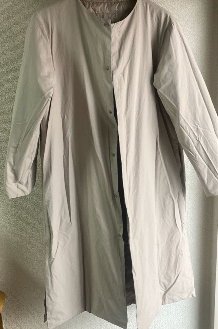 値下げ【美品】plantation ライトリバーダウン　ベージュ