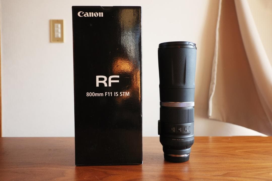 キヤノン RF800mm F11 IS STM 箱・保証書付き
