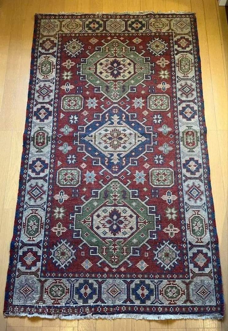 トルコ ヴィンテージラグ 約160x90cm