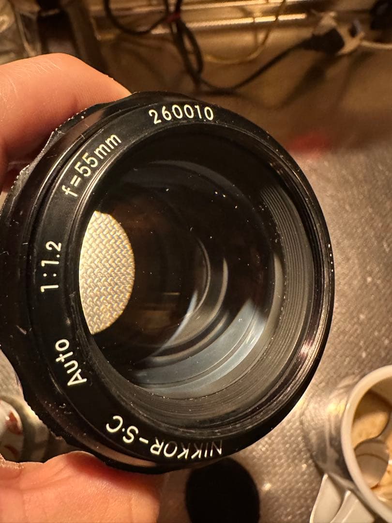Nikkor-S.C 55mm f/1.2 ＋ Nikomat FTN ブラック