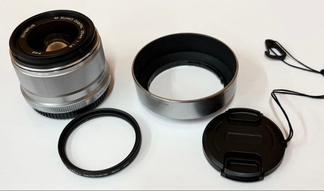 オリンパス M.ZUIKO DIGITAL 25mm F1.8 単焦点レンズ