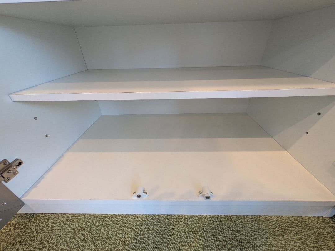 【送料込みのお値段】ニトリ　キッチンカウンター　食器棚　Ｎポスティア120WH