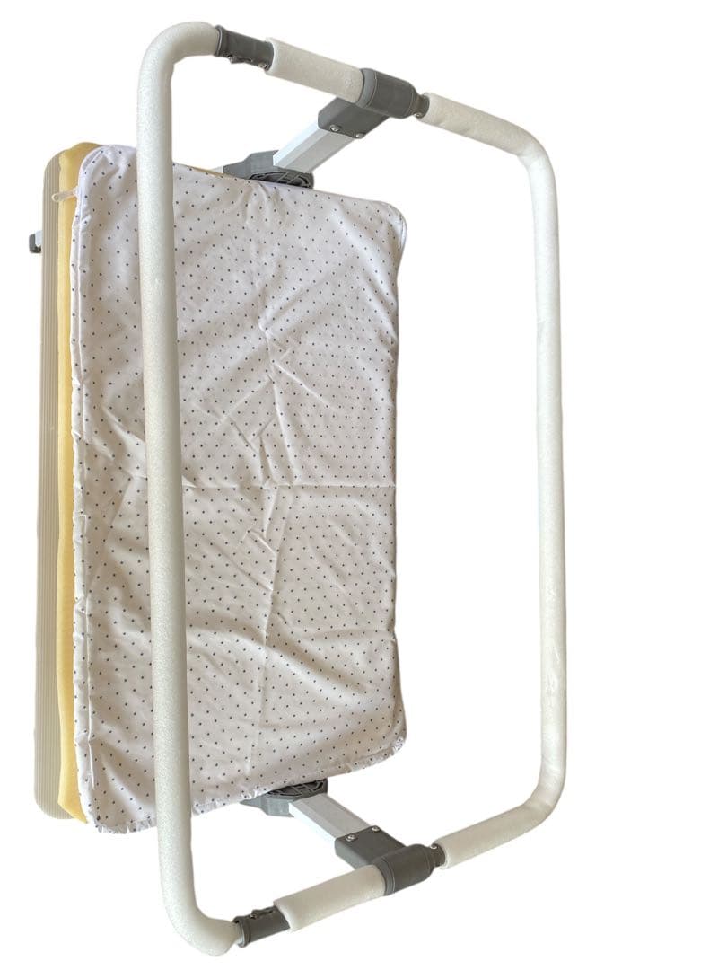 Oqhvup ベビーベッド 添い寝 乳児用ベッド 新生児ベッド 高さ6段調節