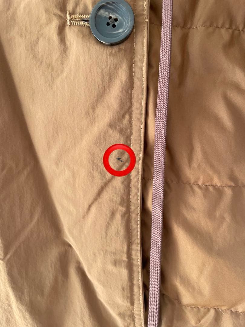 【ナノユニバース】西川ダウン(R)/リバーシブルダブルコート サイズ2