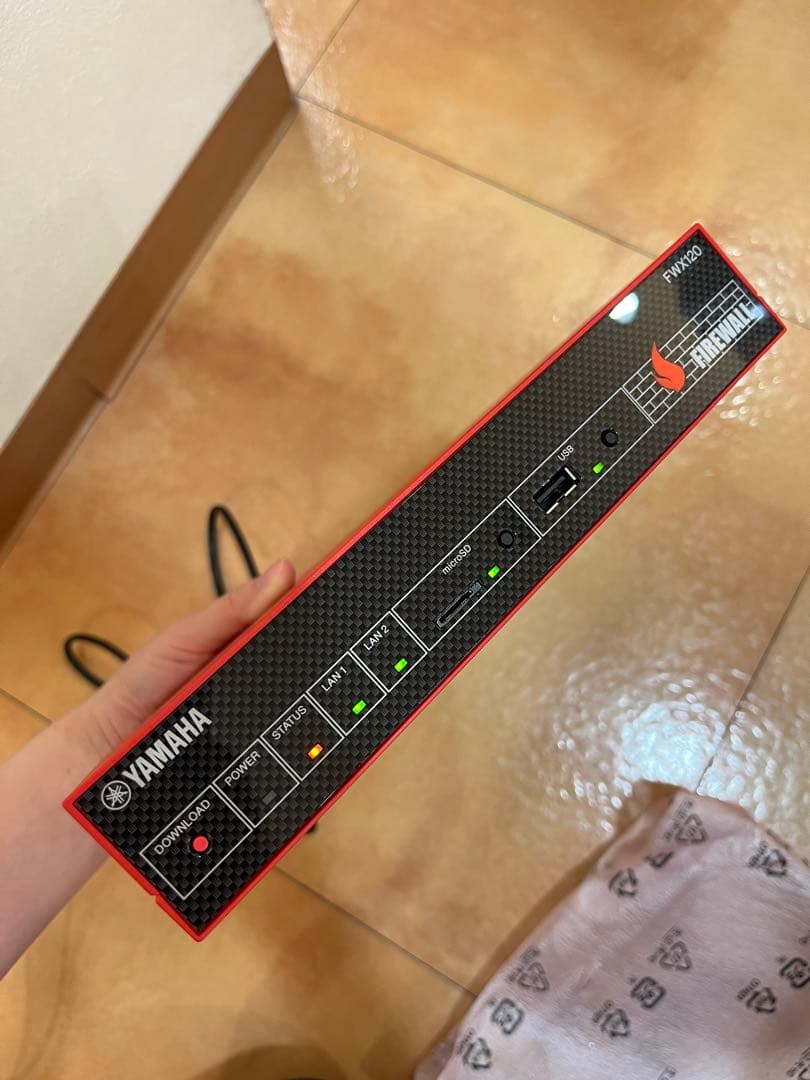 YAMAHA FWX120 ファイアウォール(通電確認済み)