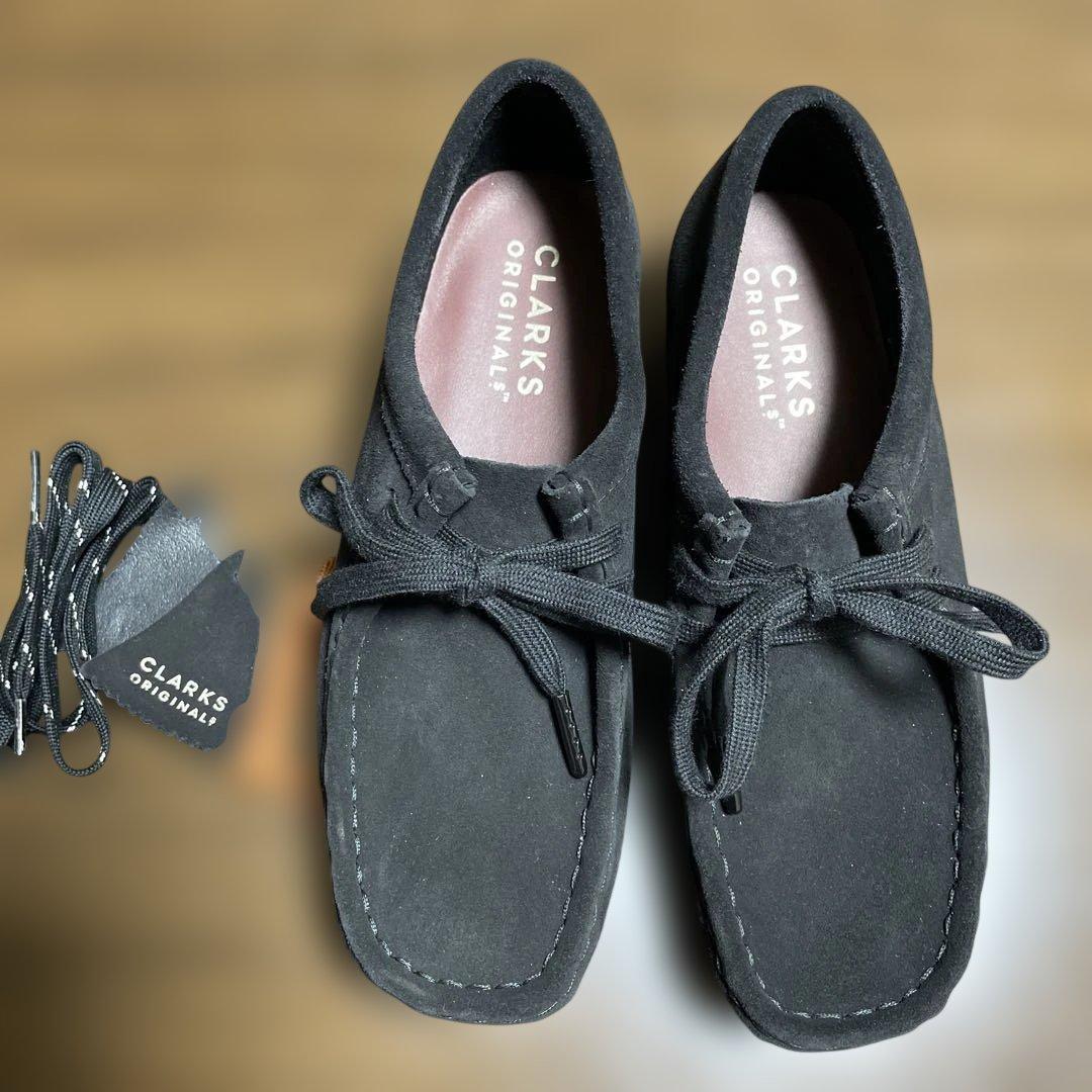 CLARKS ORIGINALS ブラック モカシン