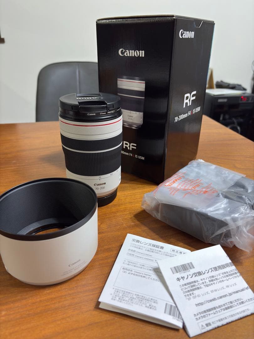 売約済み　美品 Canon RF70-200mm F4 L IS USM