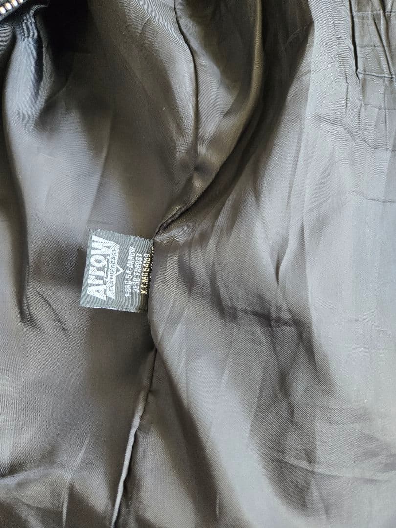 専用のハンガーお付けします！Schott ブラック レザー シングルライダース