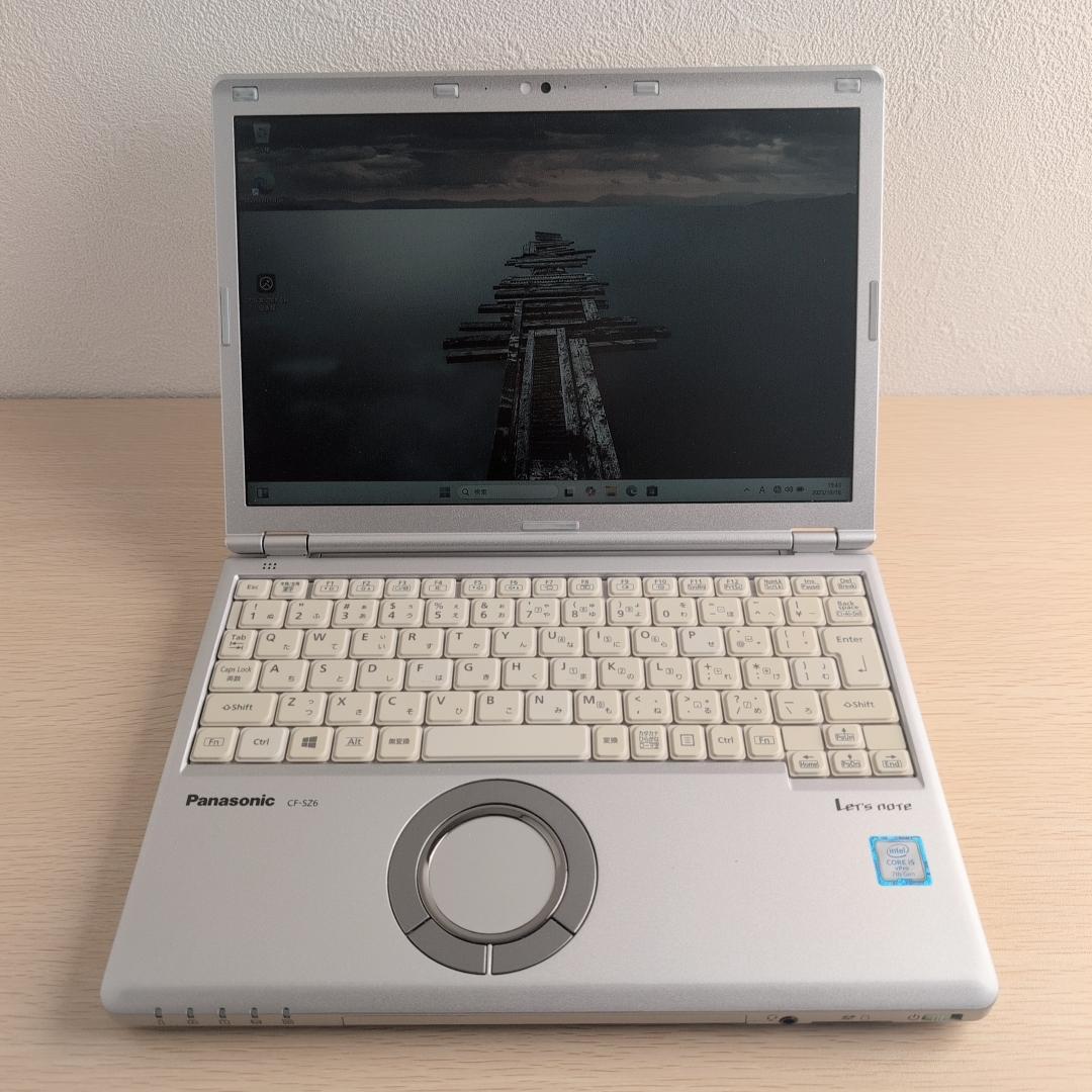 軽量快速PC Let's note CF-SZ6RDYVS 最新オフィス付き