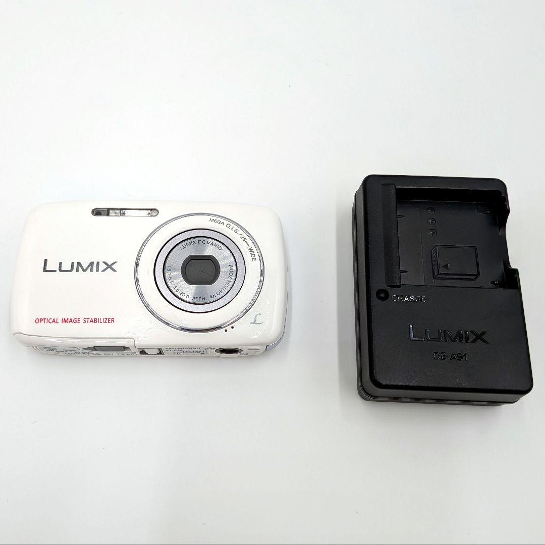 Panasonic LUMIX DMC-S1 ホワイト デジタルカメラ コンデジ
