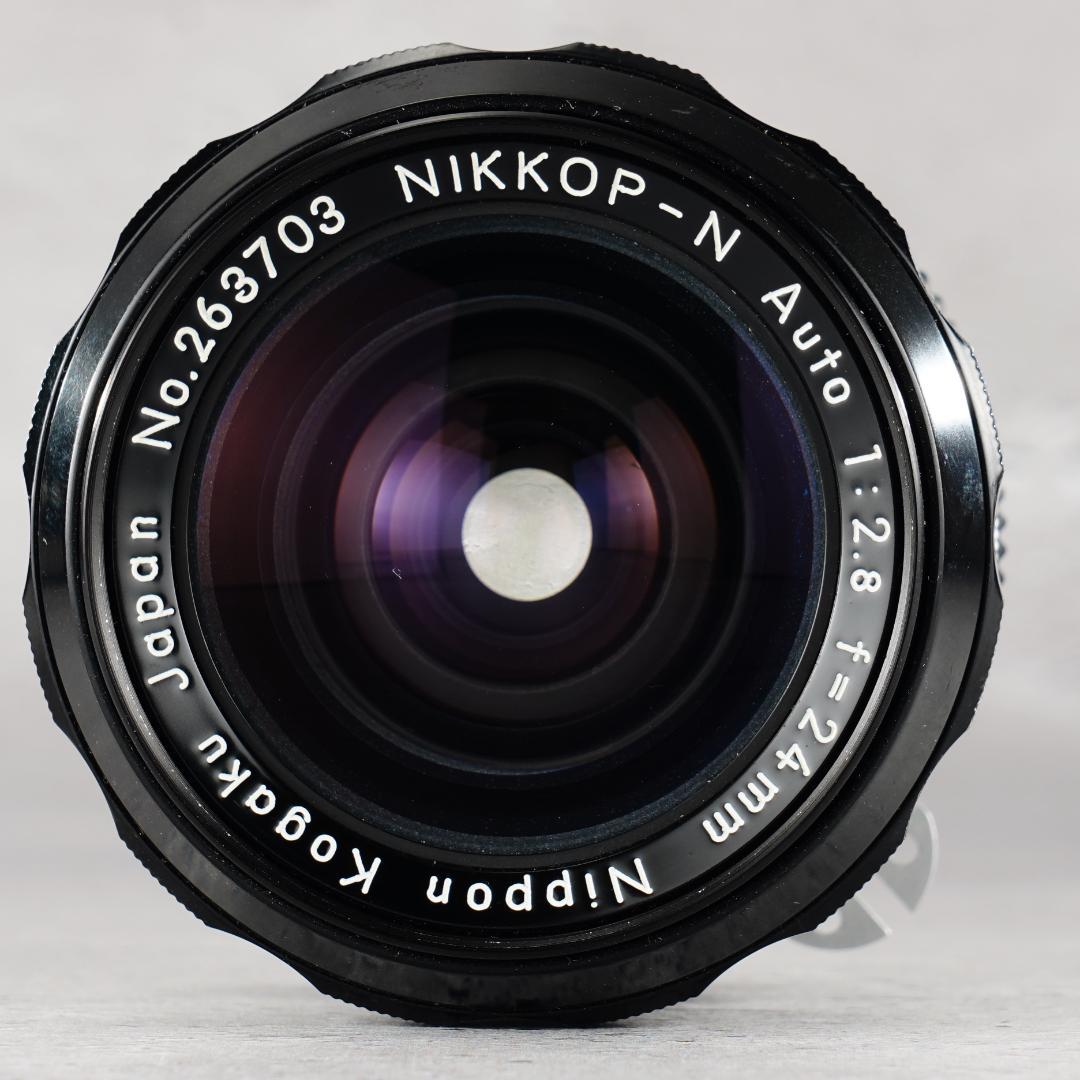 エラー刻印 Nikon Nikkor-N auto 24mm F2.8 Ai改