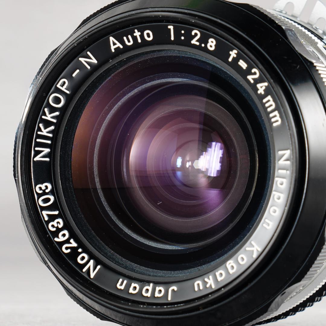 エラー刻印 Nikon Nikkor-N auto 24mm F2.8 Ai改