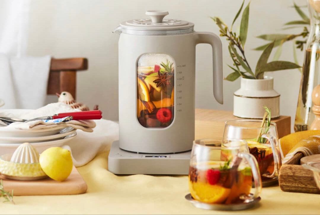 Bruno 温度調節マルチケトル　ホワイト