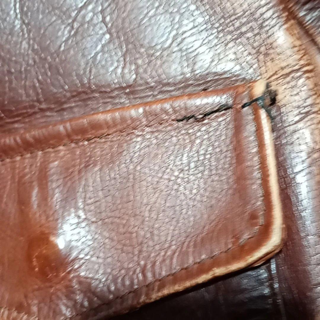 【最終値下げ】エアロレザー A-2フライトジャケット