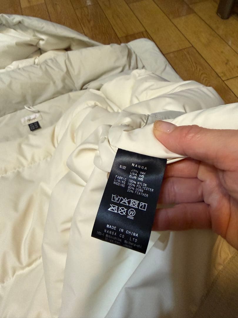 Spick&Span NANGA ナンガ別注ダウンジャケット