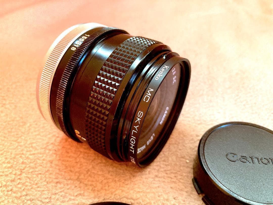 レンズ(単焦点) Canon FD28mm F2.8