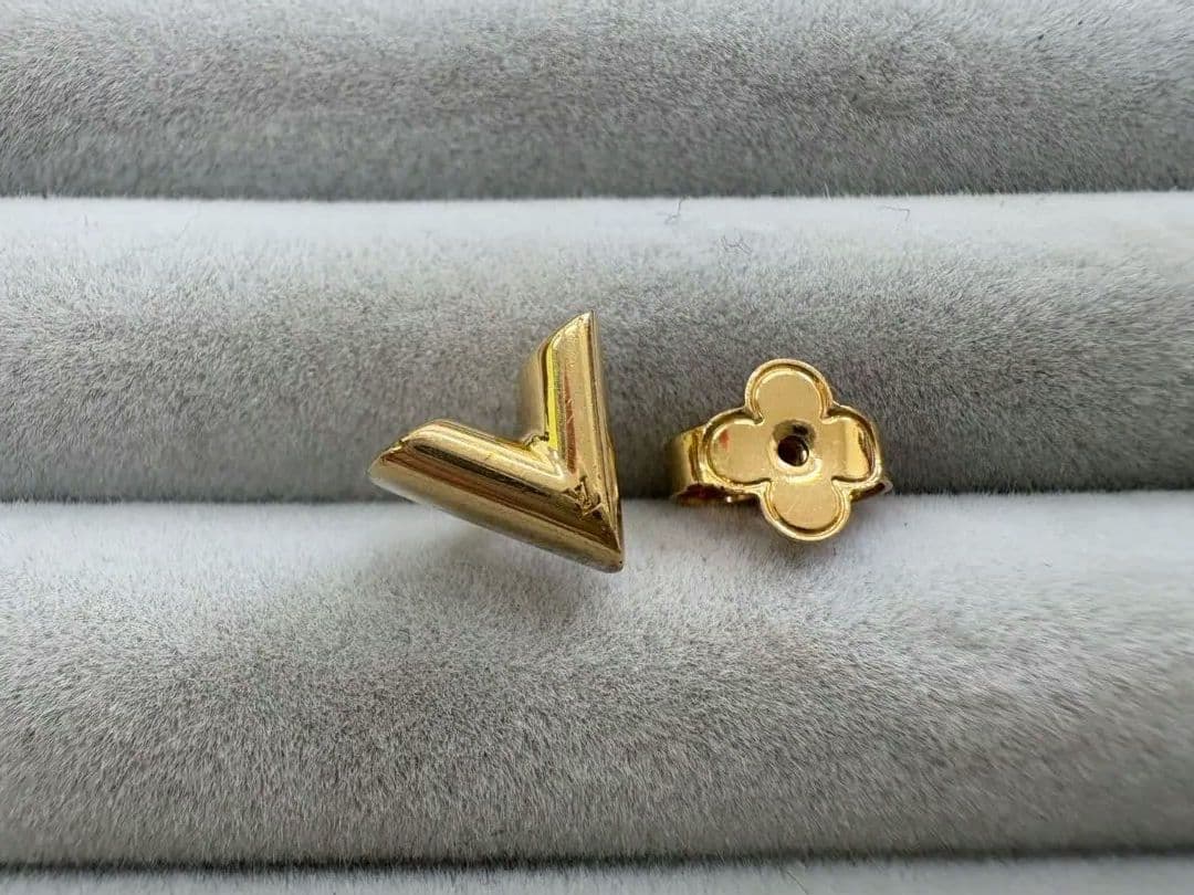 ルイヴィトン LOUIS VUITTON 片耳 ピアス