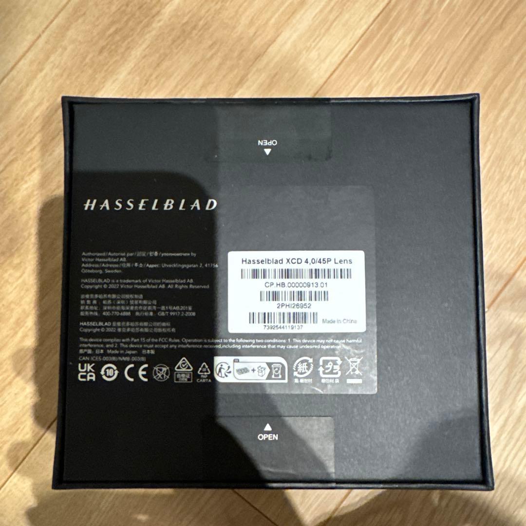 HASSELBLAD XCD 45P F4 単焦点レンズ
