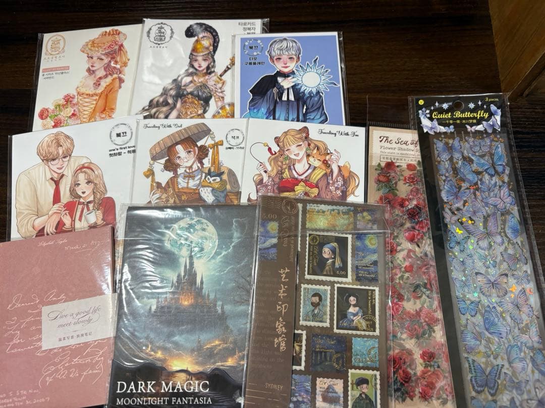 コラージュ素材 まとめ売り デザペ 人物ステッカー 海外マステ 120サイズ