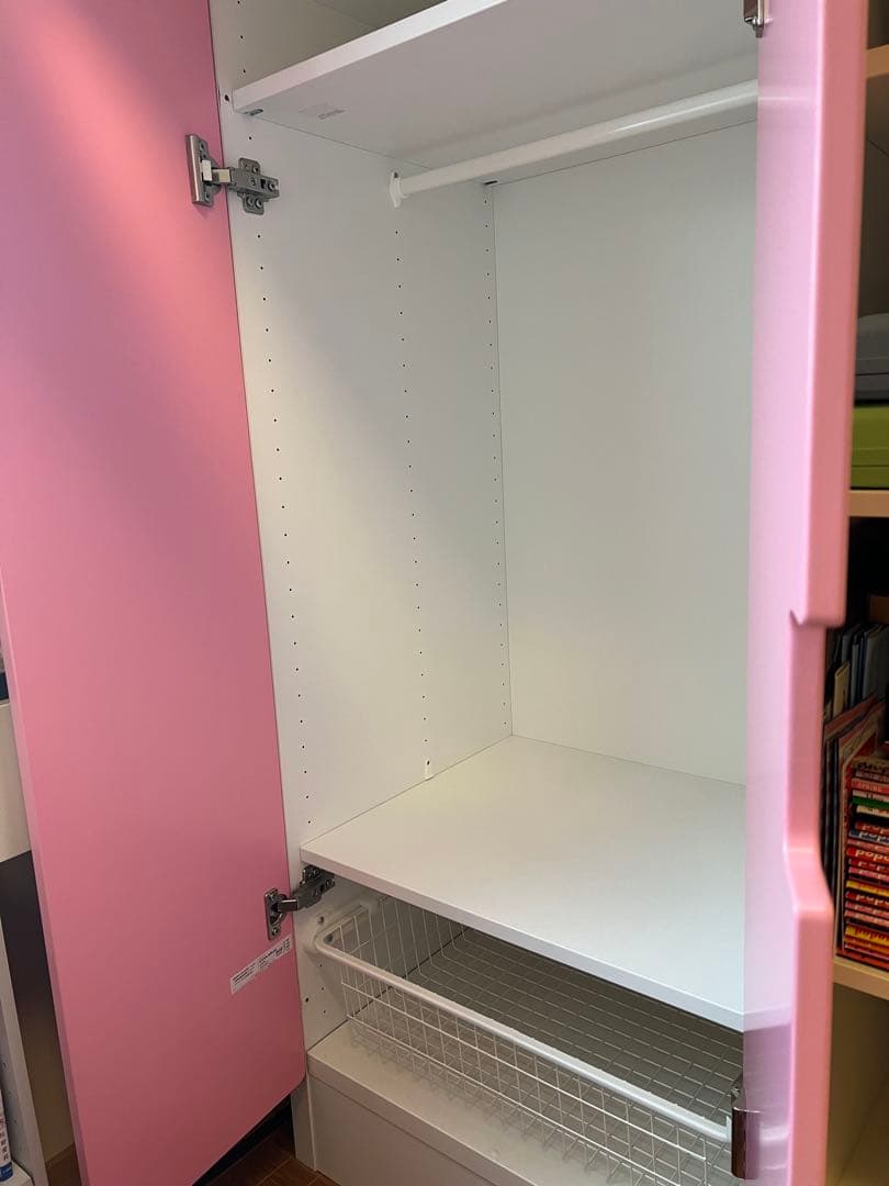 引取り限定⭐︎IKEA STUVA ロフトベッド ピンク