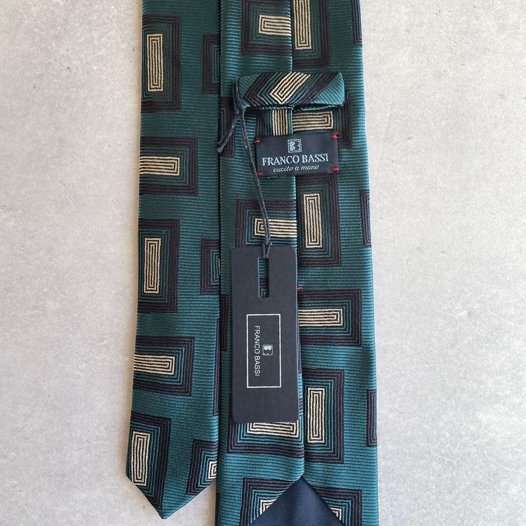 25年新作FRANCOBASSI フランコバッシ　新品ネクタイ