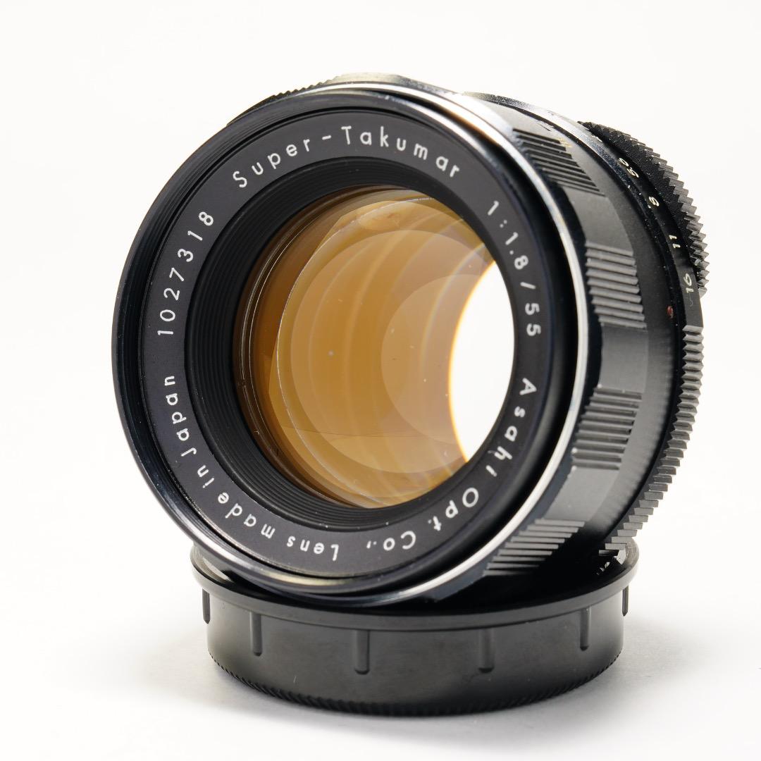 【虹色ゴースト】動作◎ Super Takumar 55mm F1.8 前 18
