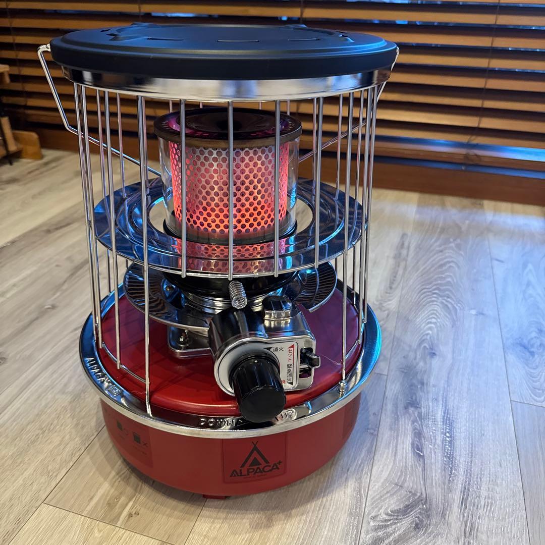 ALPACA ストーブ セット売り❣️値下げ中❣️美品❣️お得‼️赤人気色❣️直ぐ発送