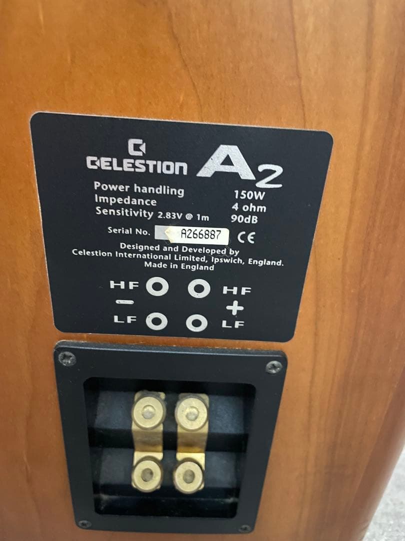 CELESTION A2 スピーカーペア音出し確認済み