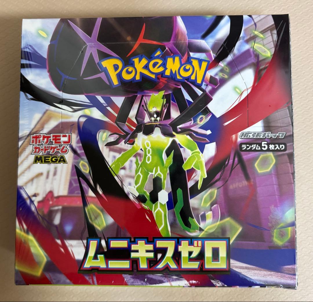 ポケモンカードゲーム MegaドリームEX & ムニキスゼロ シュリンク付き