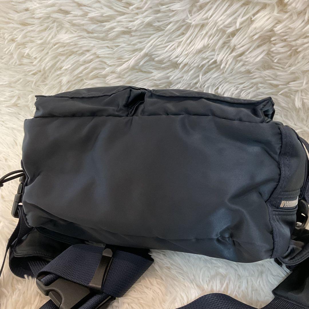 美品♪HEAD PORTER ヘッドポーター ウエスト ボディバッグ ネイビー