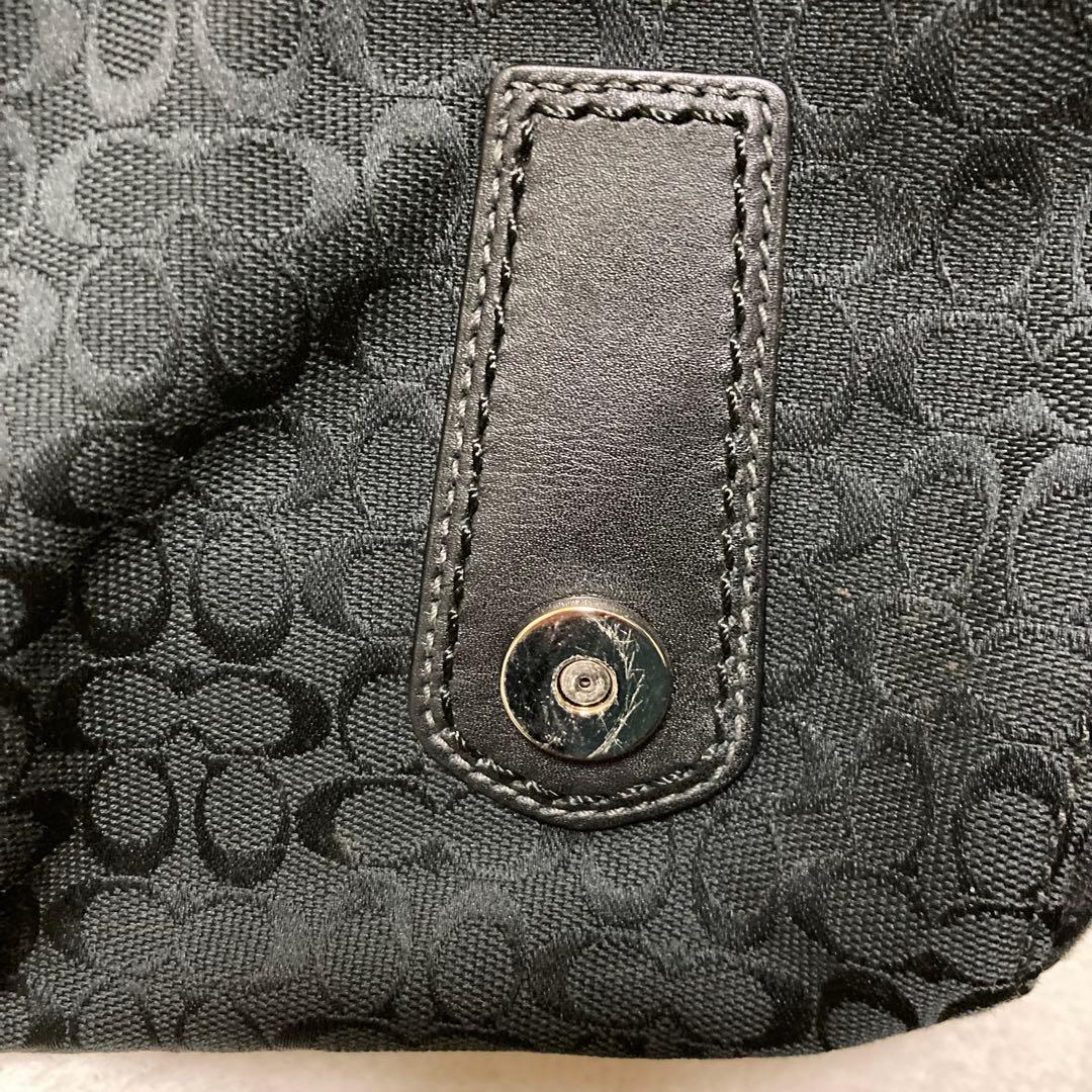 【極美品】コーチ シグネチャー斜め掛けショルダーバッグ メッセンジャーバッグ