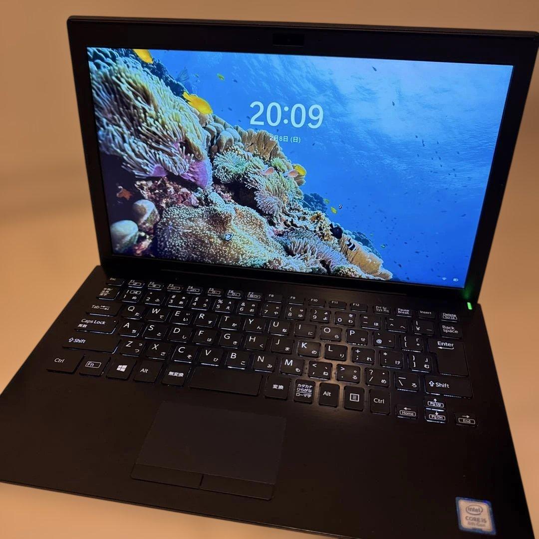 【良品】VAIO 第8世代 Core i5 256GBSSD 13.3インチ