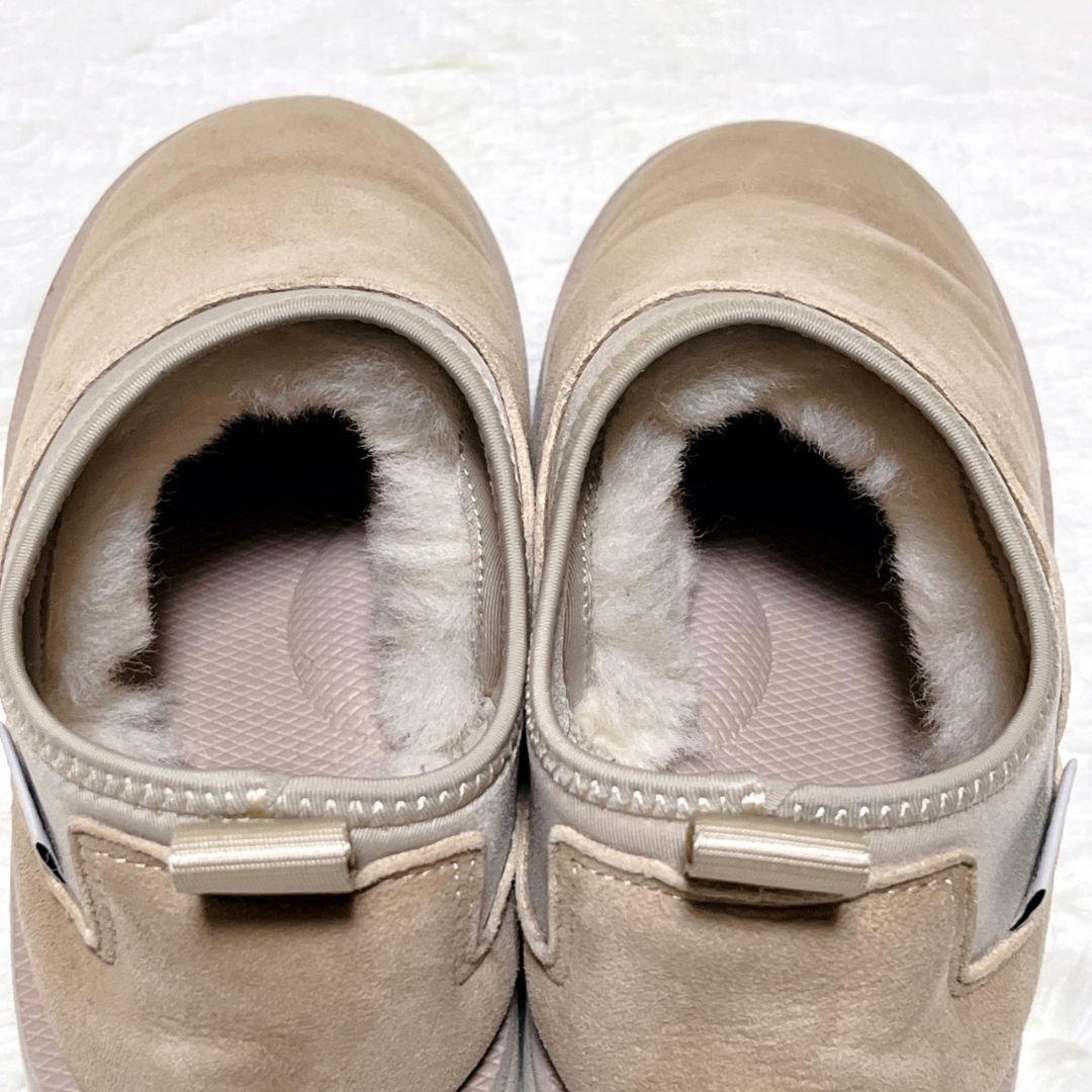 【極美品】 SUICOKE スイコック ムートン スリッポン ベージュ 23cm