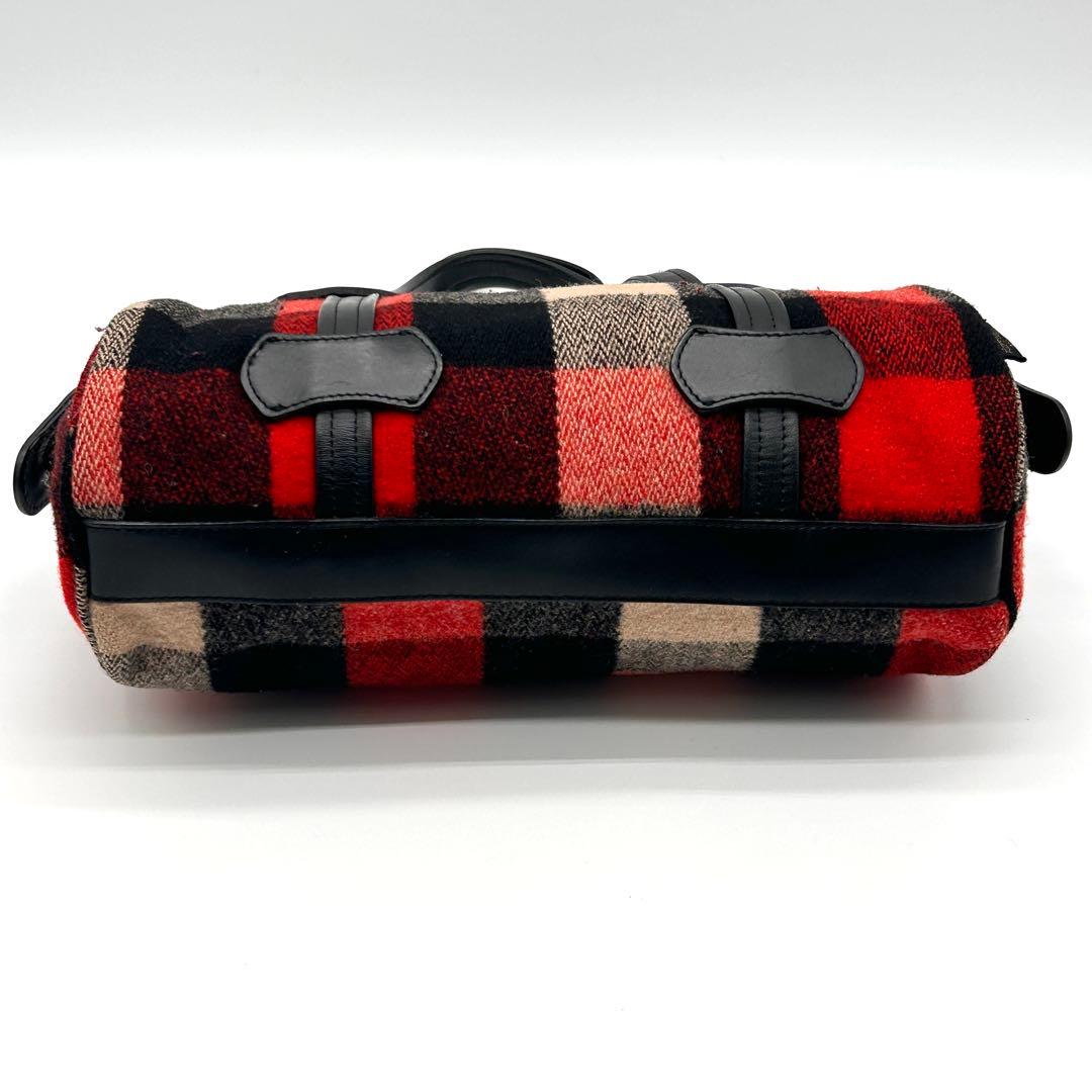 美品✨ PORTER ポーターガール ミニボストンバッグ チェック柄