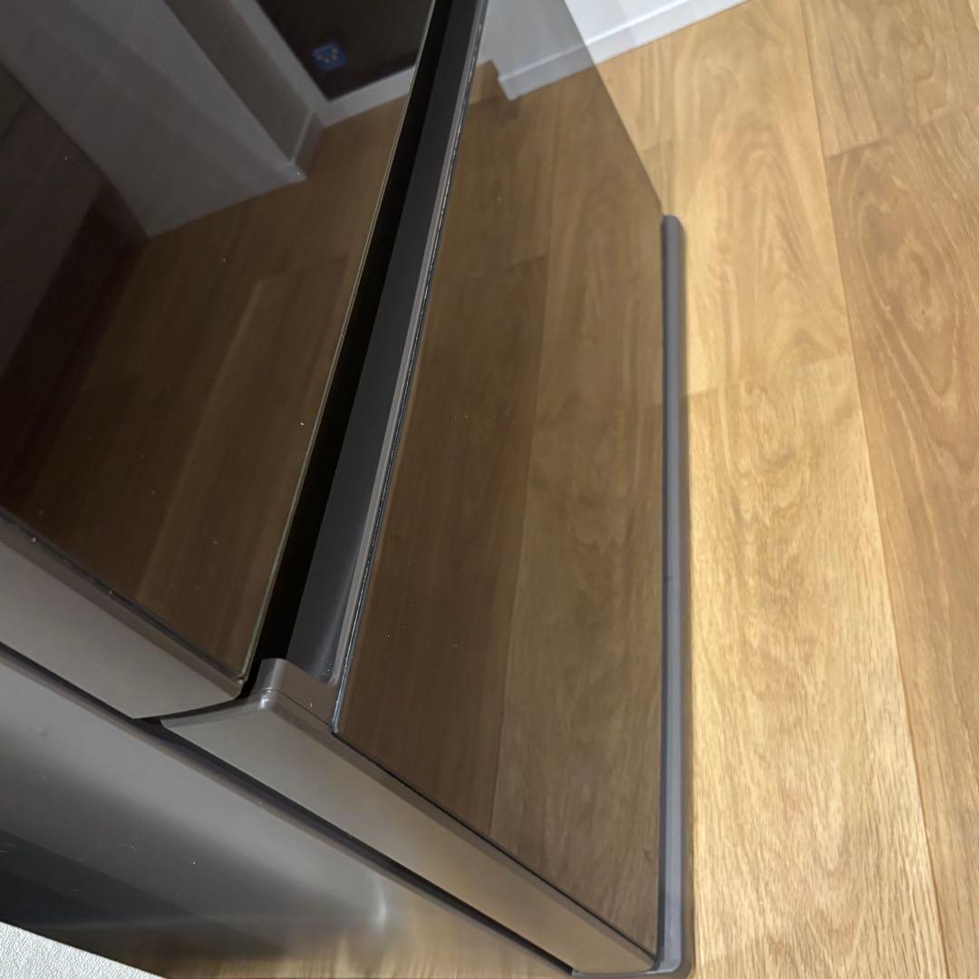 3/28まで出品　送料込　6ドア冷蔵庫 470L ブラウン　470l-500l