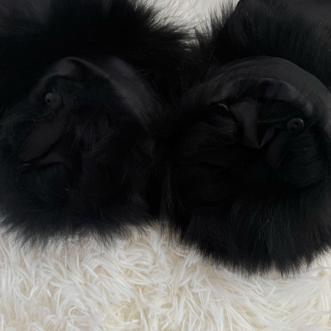 美品✨GRACE CONTINENTAL ファー付ショートダウンジャケット