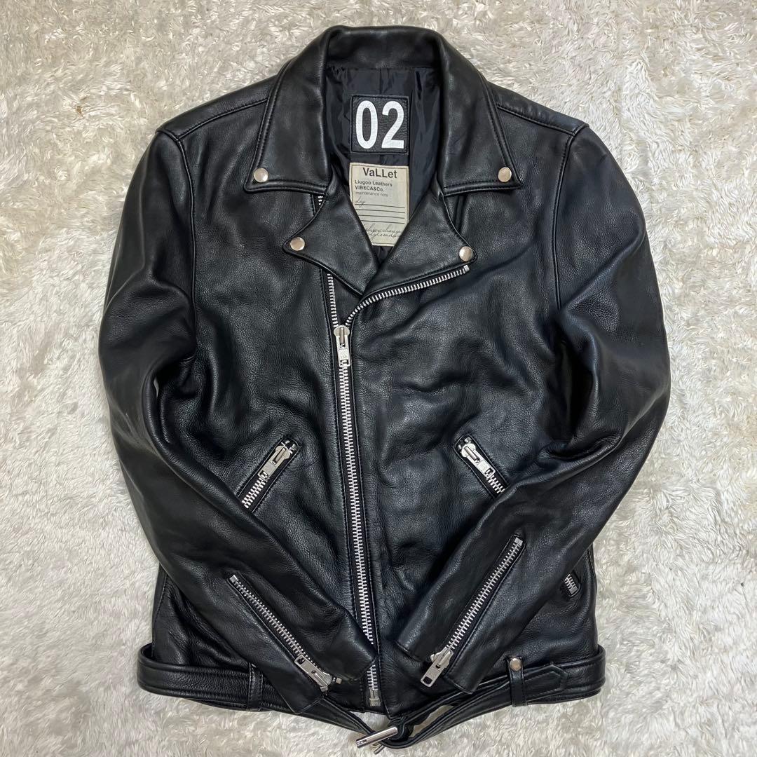 liugoo leathers ライダースジャケット　ダブル　02 VaLLet