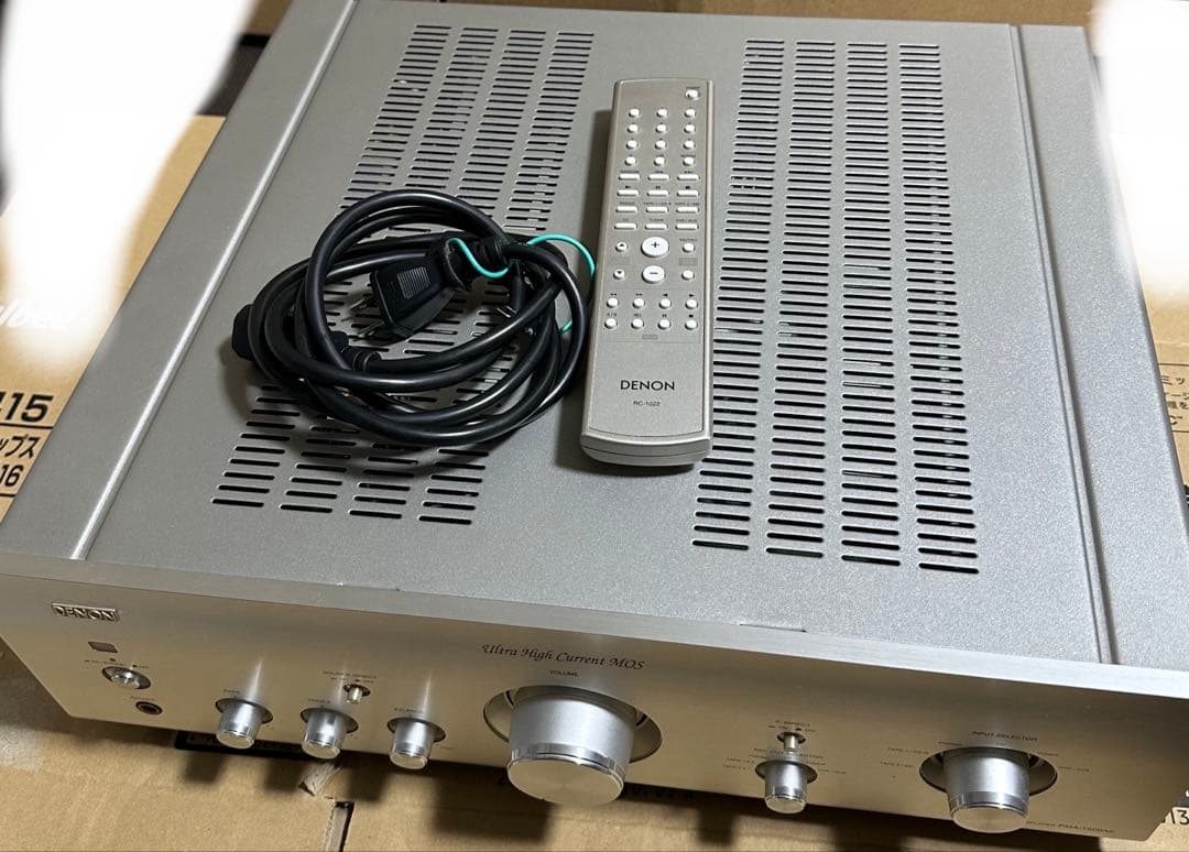 DENON PMA 1500ae シルバー アンプ リモコン付き