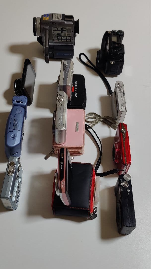 まとめ デジタルカメラセット 11台 ケース付き