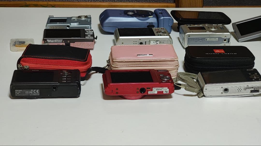 まとめ デジタルカメラセット 11台 ケース付き
