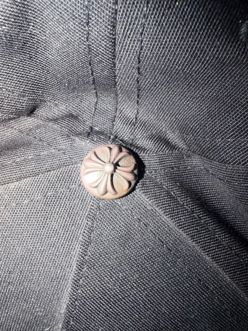 クロムハーツ キャップ黒金 完全正規品